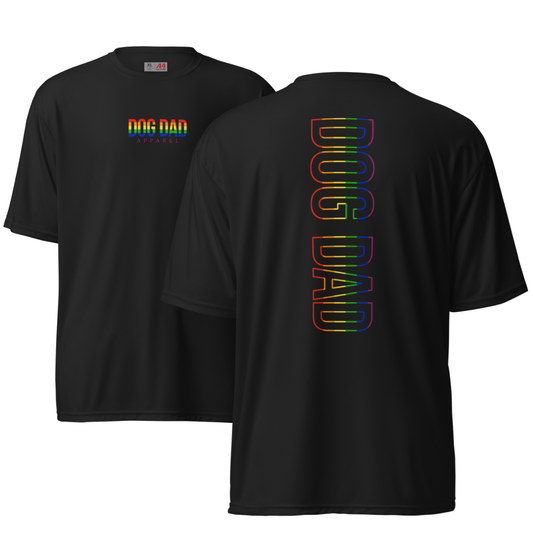 Dog Dad Athletic Tee - Pride Collection