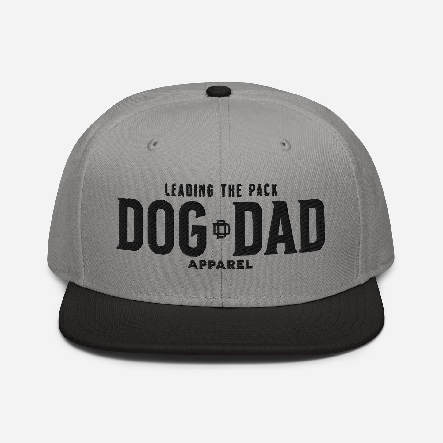 Pack Leader Modern Snapback Hat (Grey/Black)