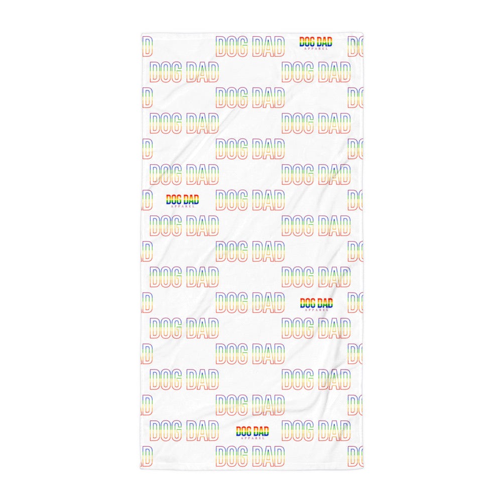 Dog Dad Beach Towel - Pride Collection