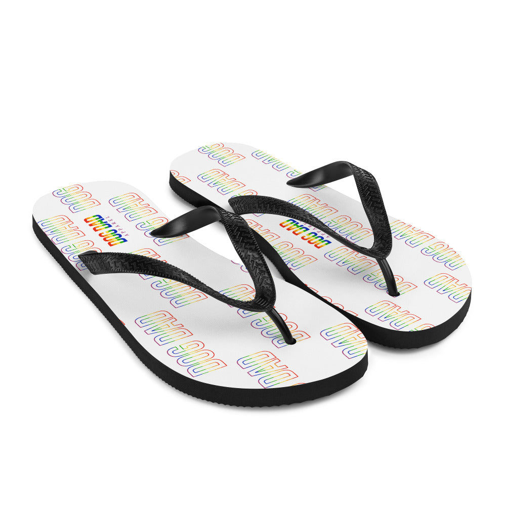 Dog Dad Slippers - Pride Collection