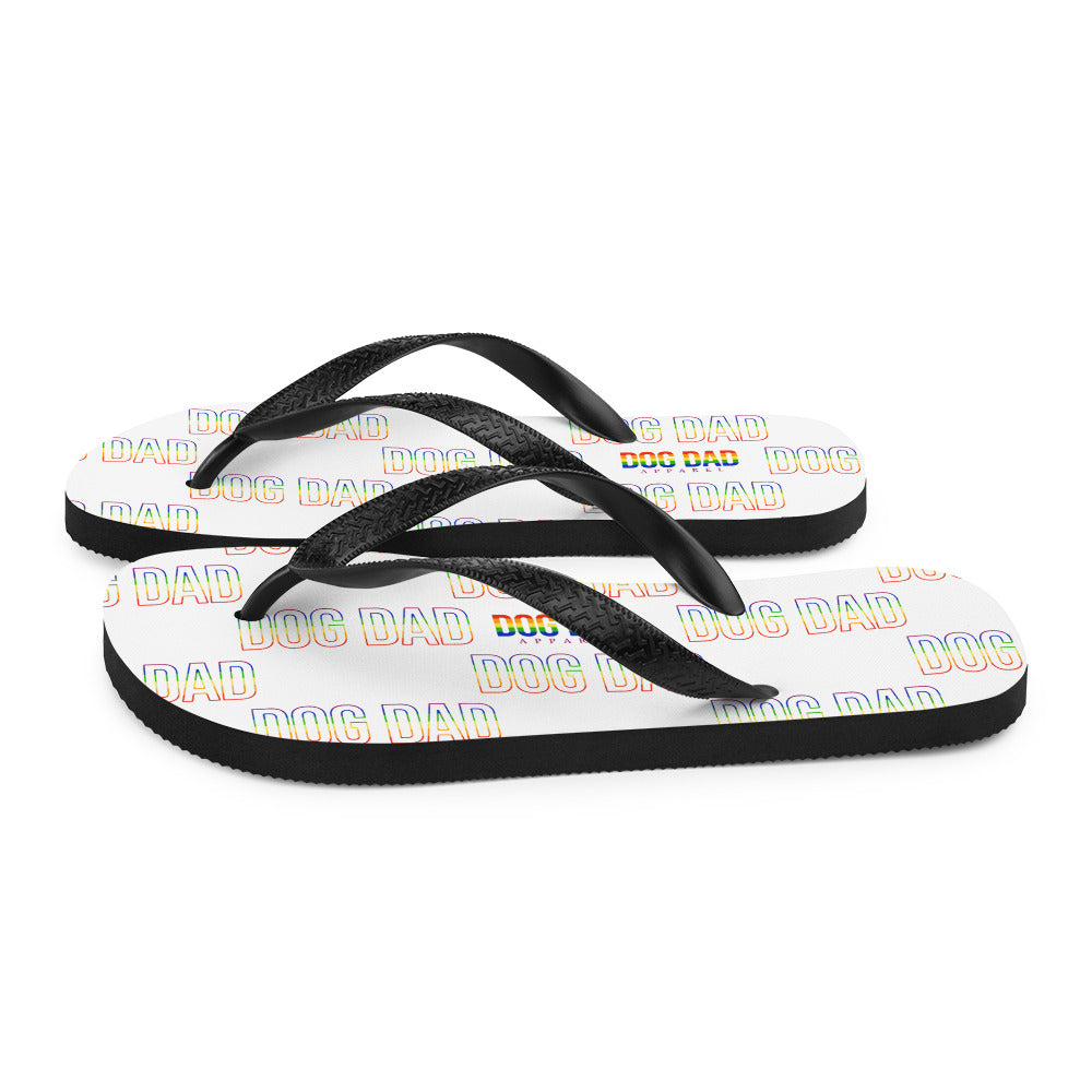 Dog Dad Slippers - Pride Collection