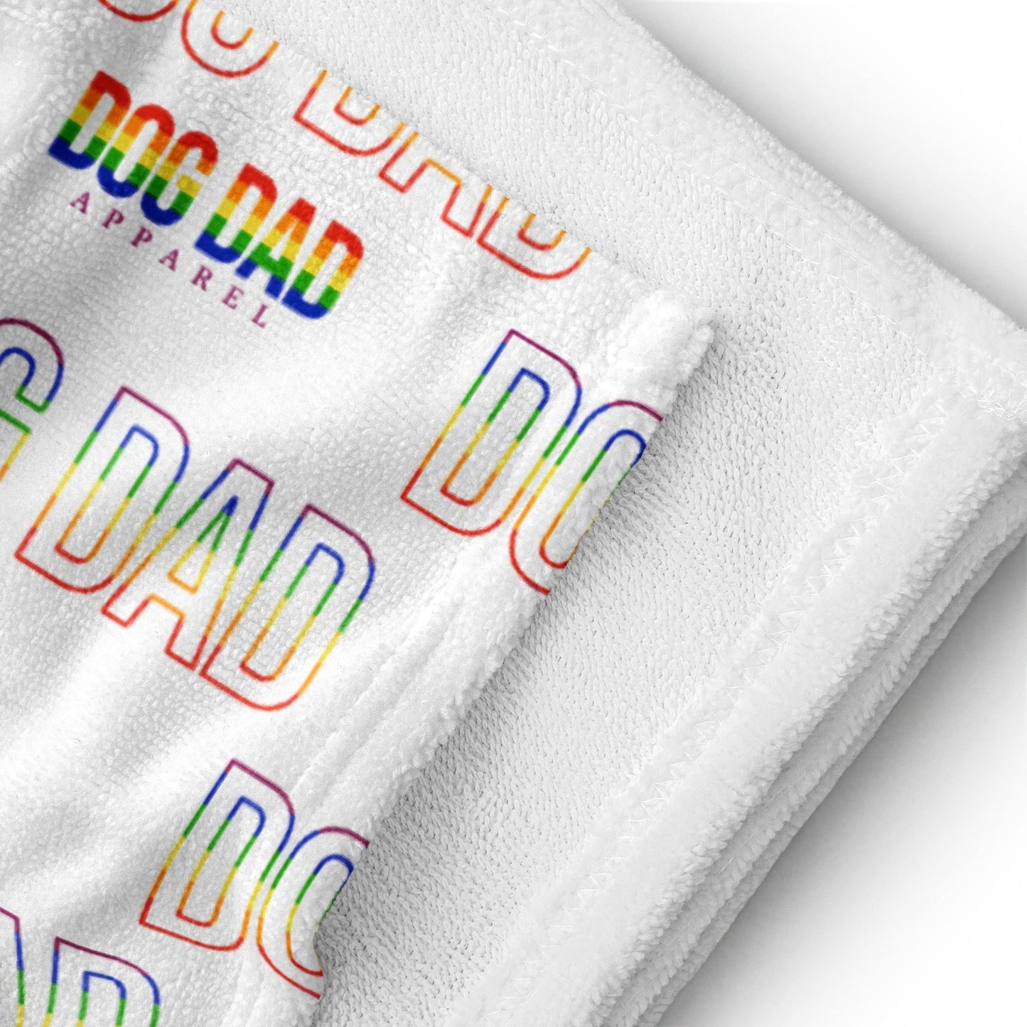 Dog Dad Beach Towel - Pride Collection